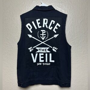 Black Pierce the Veil Vest